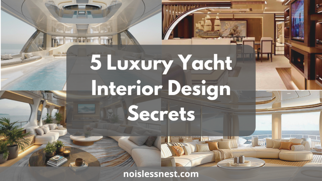 5 Secrets of Breathtaking Luxury Yacht Interiors That Rival Five-Star Hotels