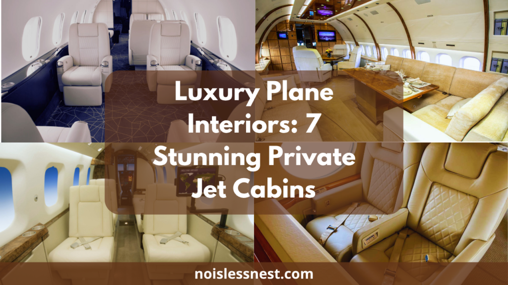 The Ultimate Guide to Luxury Plane Interiors: 7 Jaw-Dropping Private Jet Cabins You Need to See