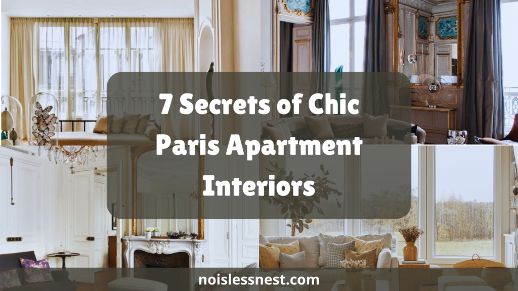 7 Secrets of Luxury Paris Apartment Interiors That Define Chic Parisian Style