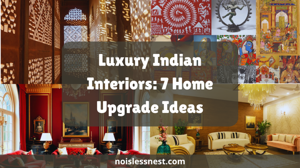 7 Ways to Elevate Your Home with Luxury Indian Interiors (Even If You’re on a Budget)