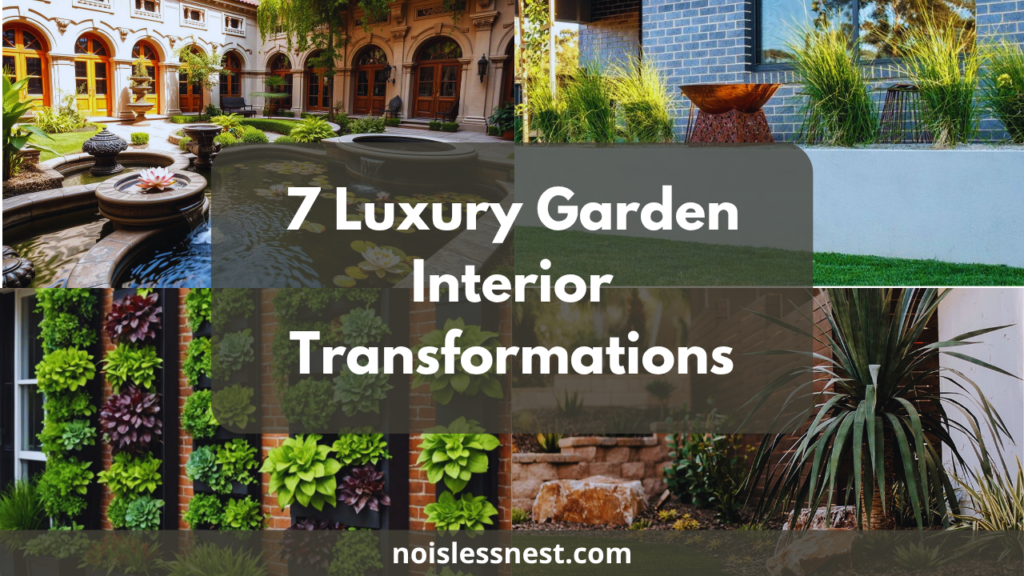 7 Ways to Transform Your Home with Luxury Garden Interiors (Even If You Have Zero Experience)