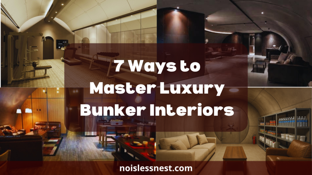 7 Ways to Master Luxury Bunker Interiors for the Ultimate Underground Escape